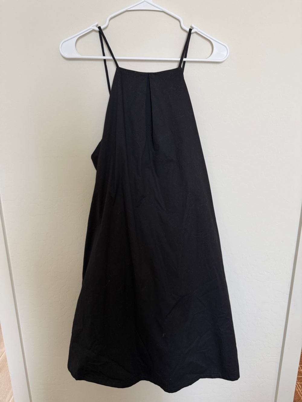 Anine Bing Black Dress with Label Detail